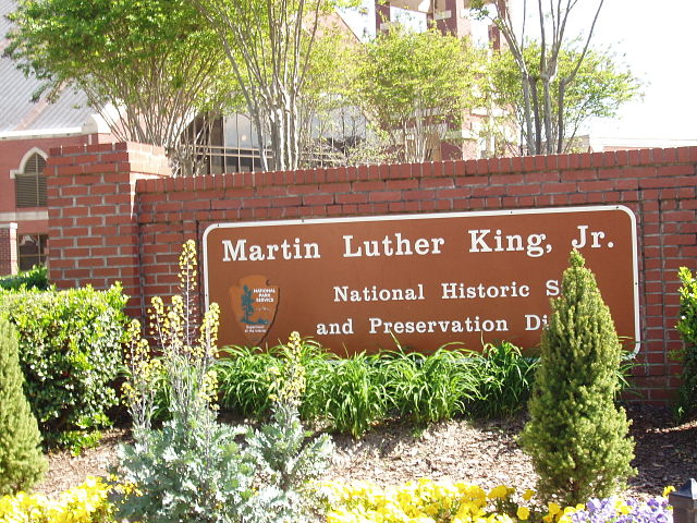 Martin Luther King sign