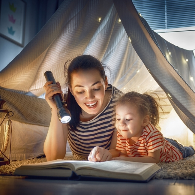 modelling reading fluently for children